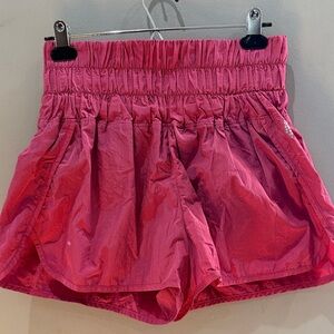 Vibrant Pink Athletic Shorts